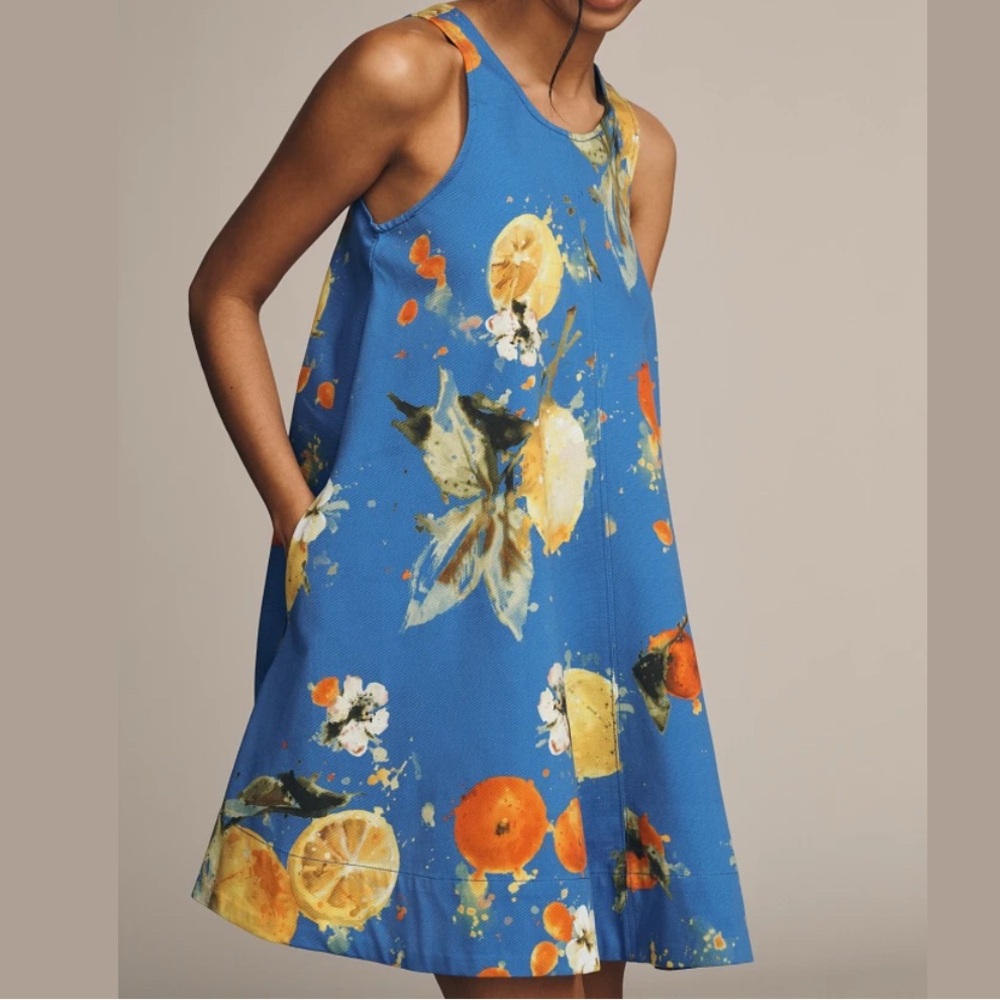 Anthropologie Maeve The Keiko Mini Dress Size Small Petite